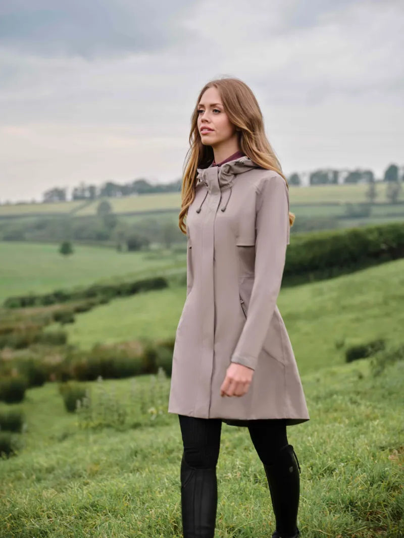 Lemieux - Grace Long Rain Jacket Pecan