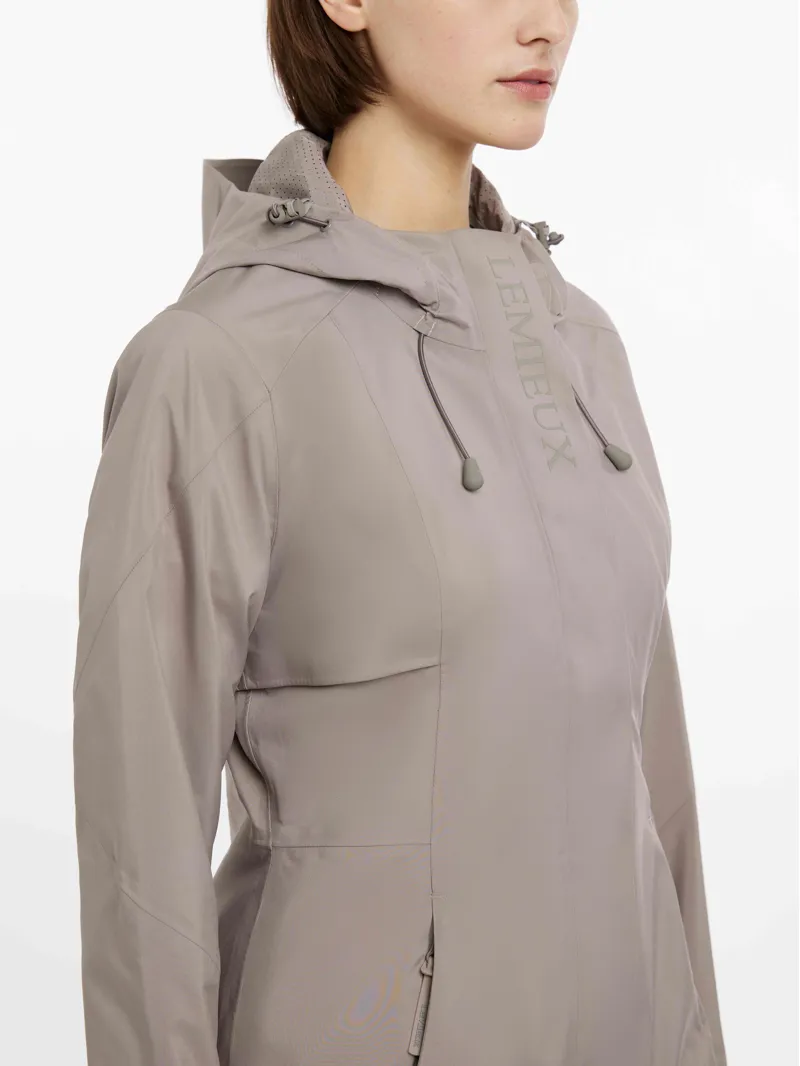 Lemieux - Grace Long Rain Jacket Pecan-3