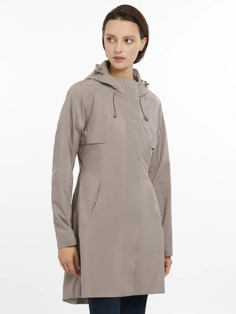 Lemieux - Grace Long Rain Jacket Pecan-4