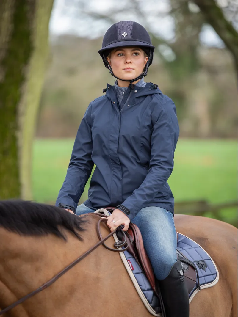 LeMieux - Isla Short Waterproof Jacket in Navy-1