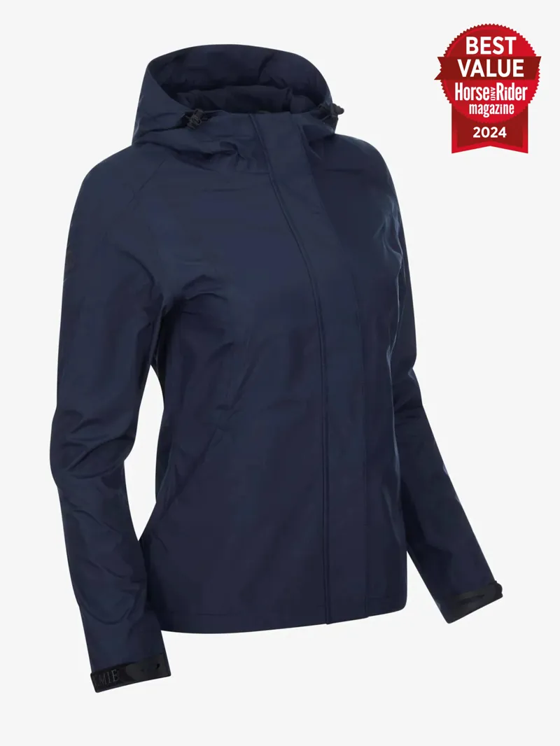 LeMieux - Isla Short Waterproof Jacket in Navy-4