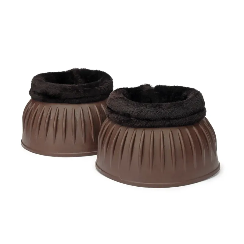 Shires - ARMA Fleece Over Reach Boots Brown