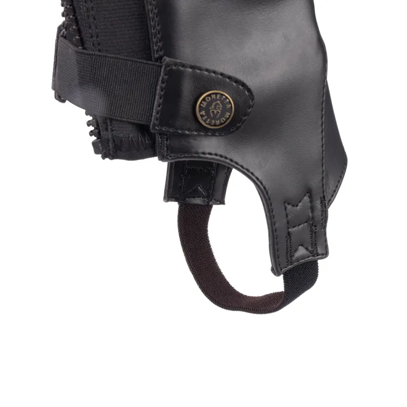 Moretta Adults Synthetic Gaiters in Black-4