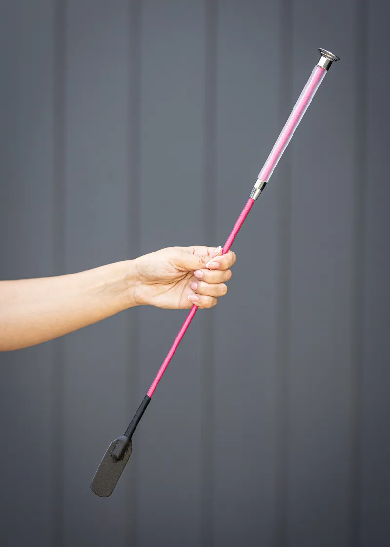 WoofWear Gel Fusion Riding Whip in Berry