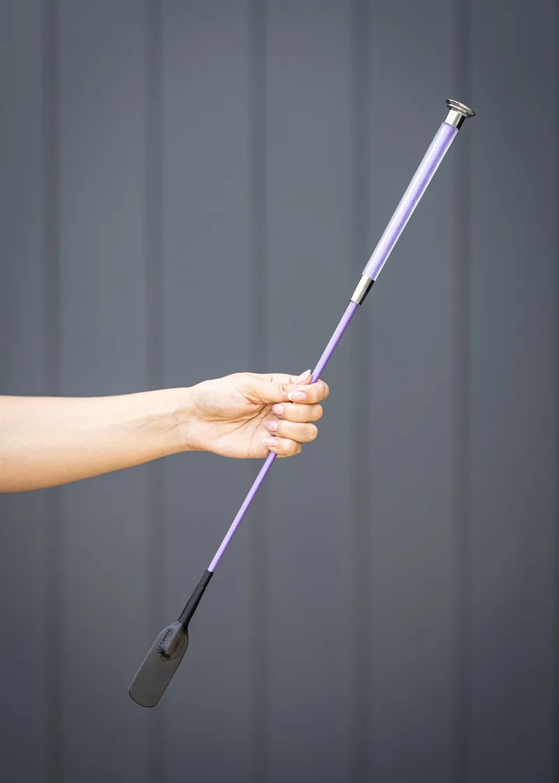 WoofWear Gel Fusion Riding Whip in Lilac