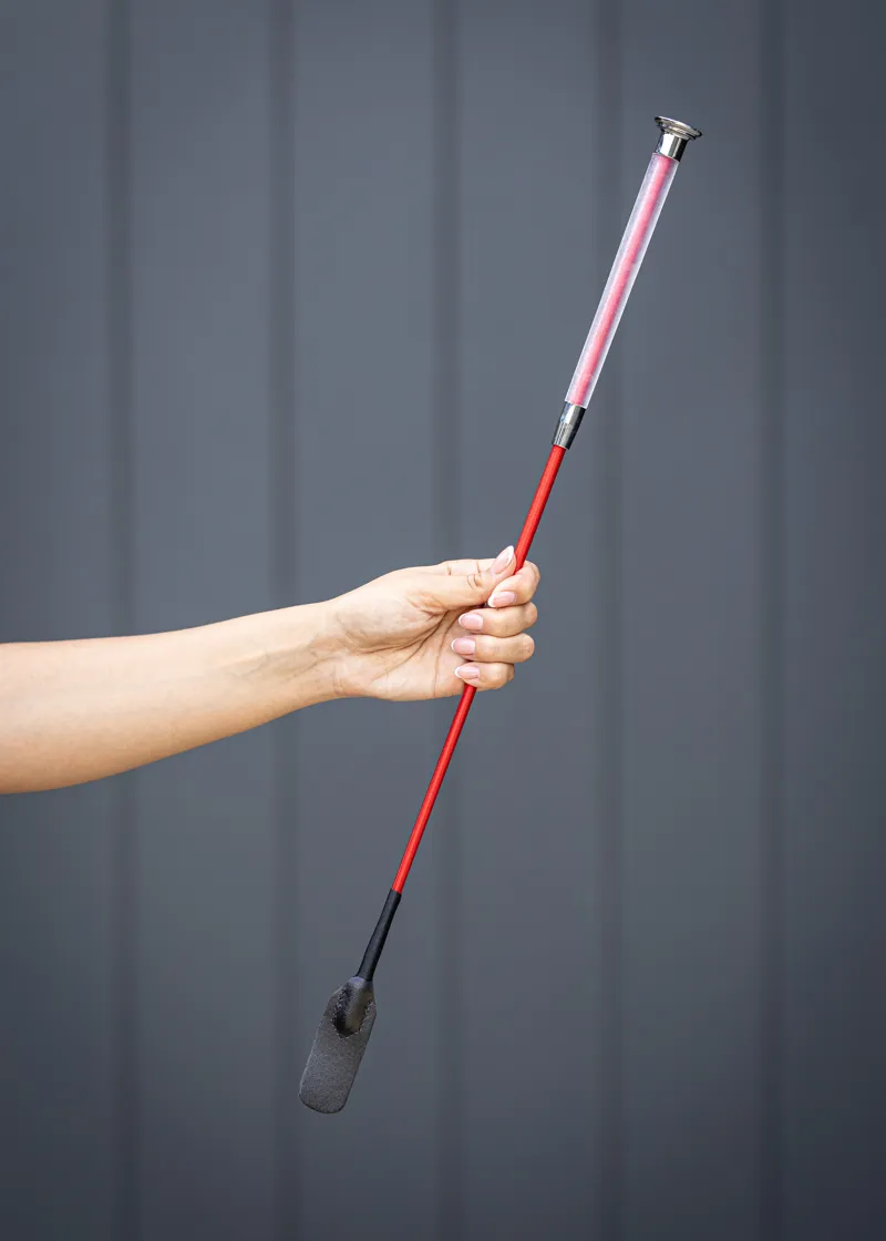 WoofWear Gel Fusion Riding Whip in Royal Red