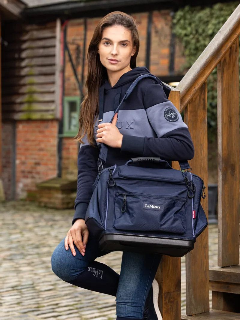 LeMieux Grooming Kit Pro Navy-1