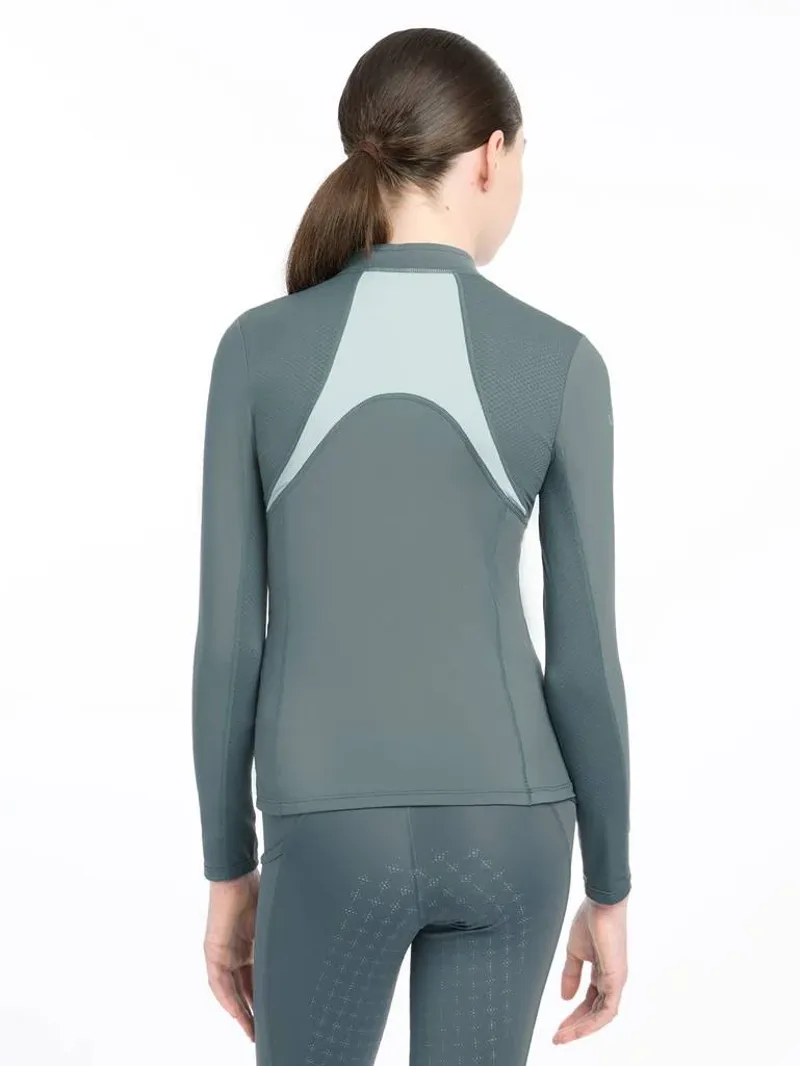 Lemieux Young Rider Mia Mesh Base Layer Petrol-5