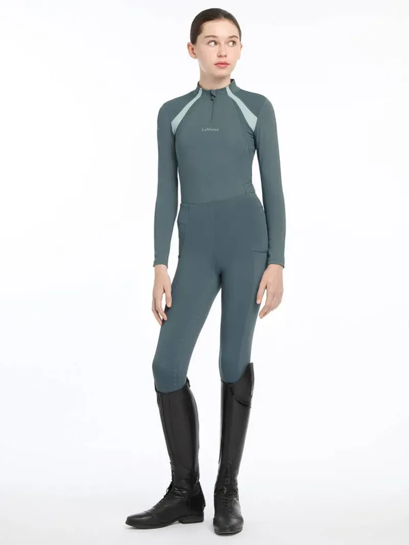 Lemieux Young Rider Mia Mesh Base Layer Petrol