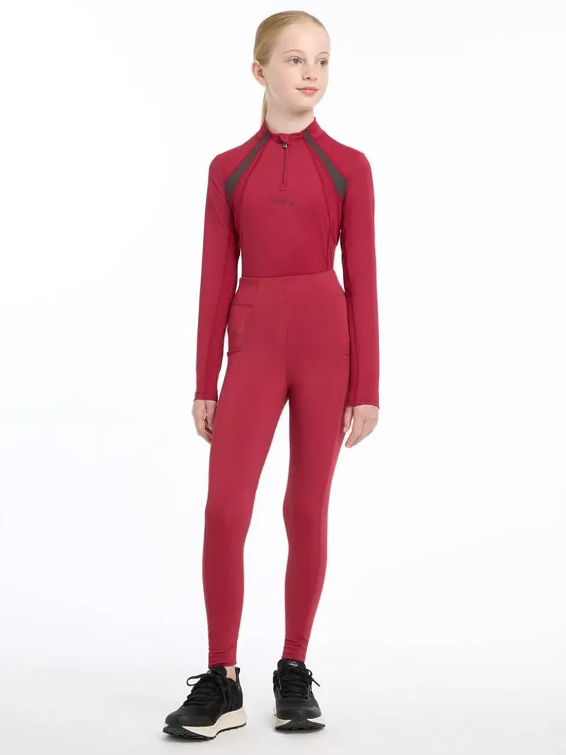 Lemieux Young Rider Mia Mesh Base Layer Ember