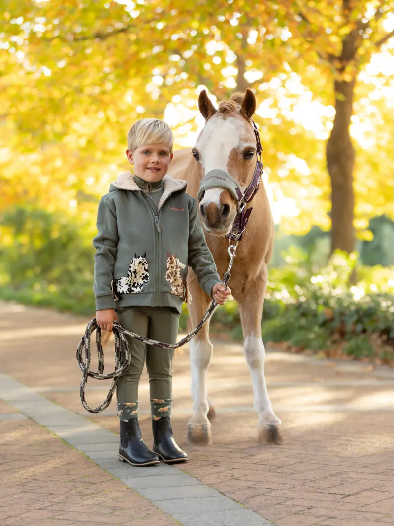 Lemieux - Mini Charlie Pony Hoodie Rosemary-2