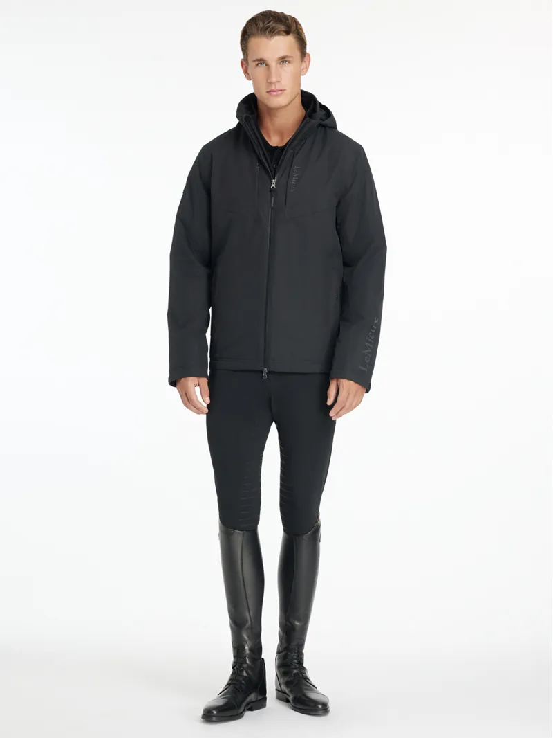 LeMieux Mens Waterproof Team Jacket Black