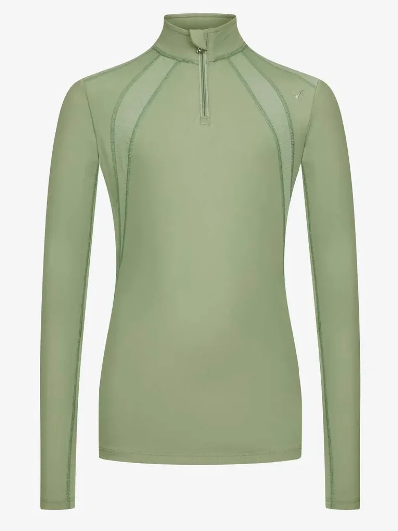 LeMieux Young Rider Mia Mesh Base Layer in Thyme
