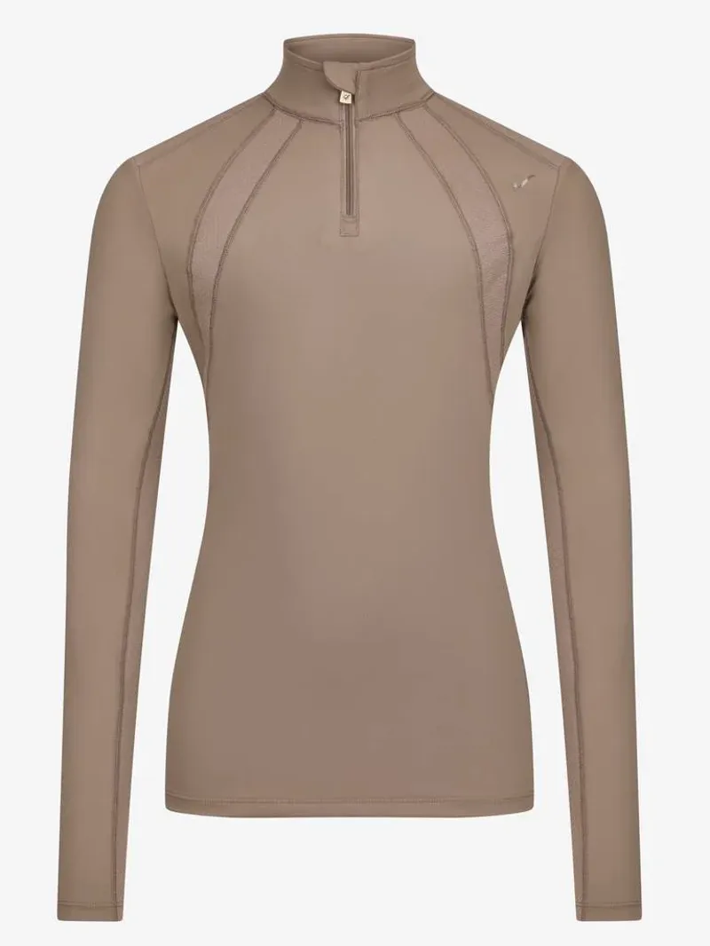 LeMieux Young Rider Mia Mesh Base Layer in Walnut