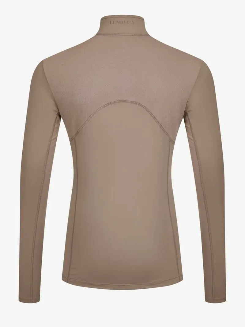 LeMieux Young Rider Mia Mesh Base Layer in Walnut-1